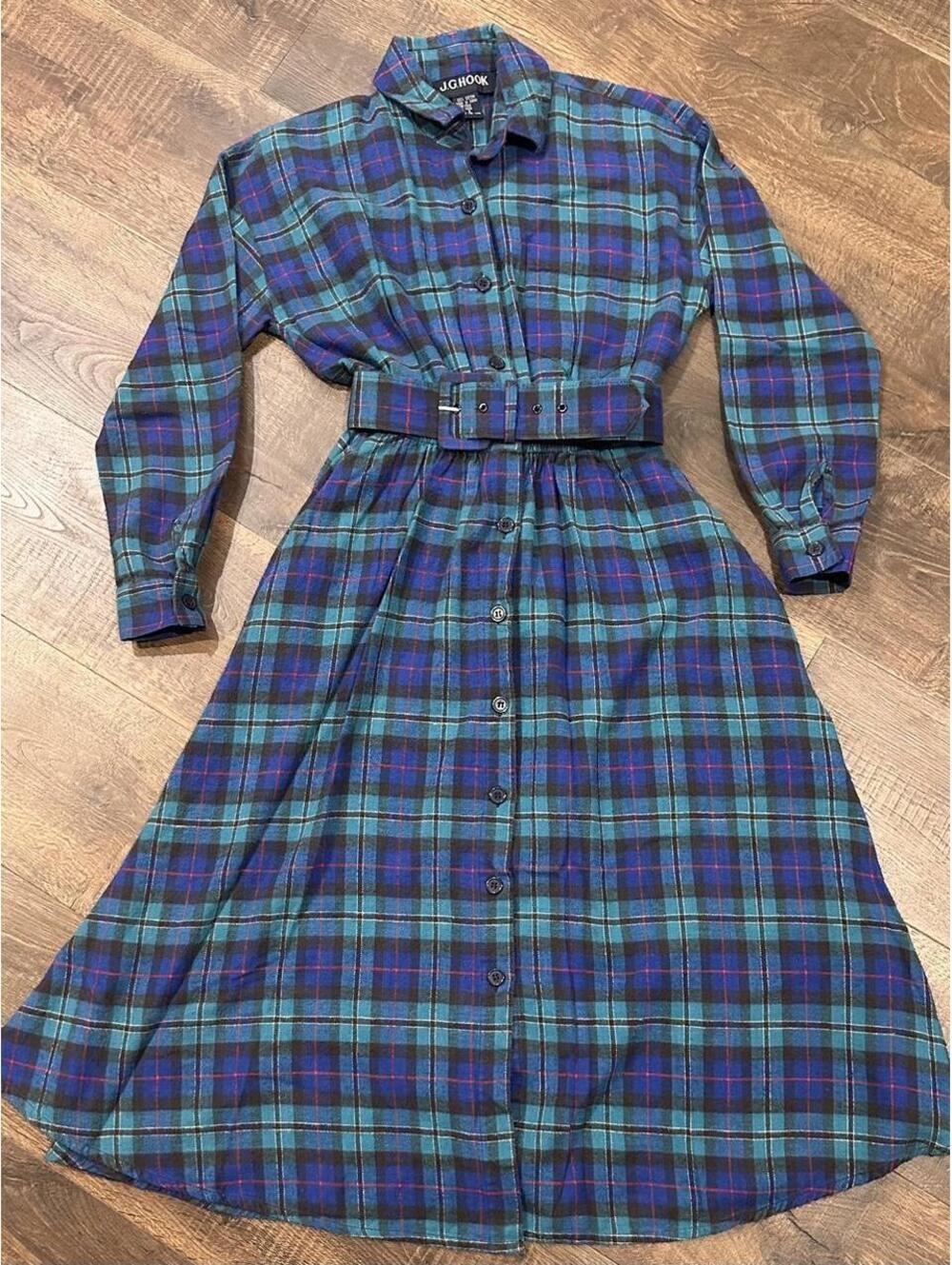 J.G. Hook Women's Multi and Blue Dress